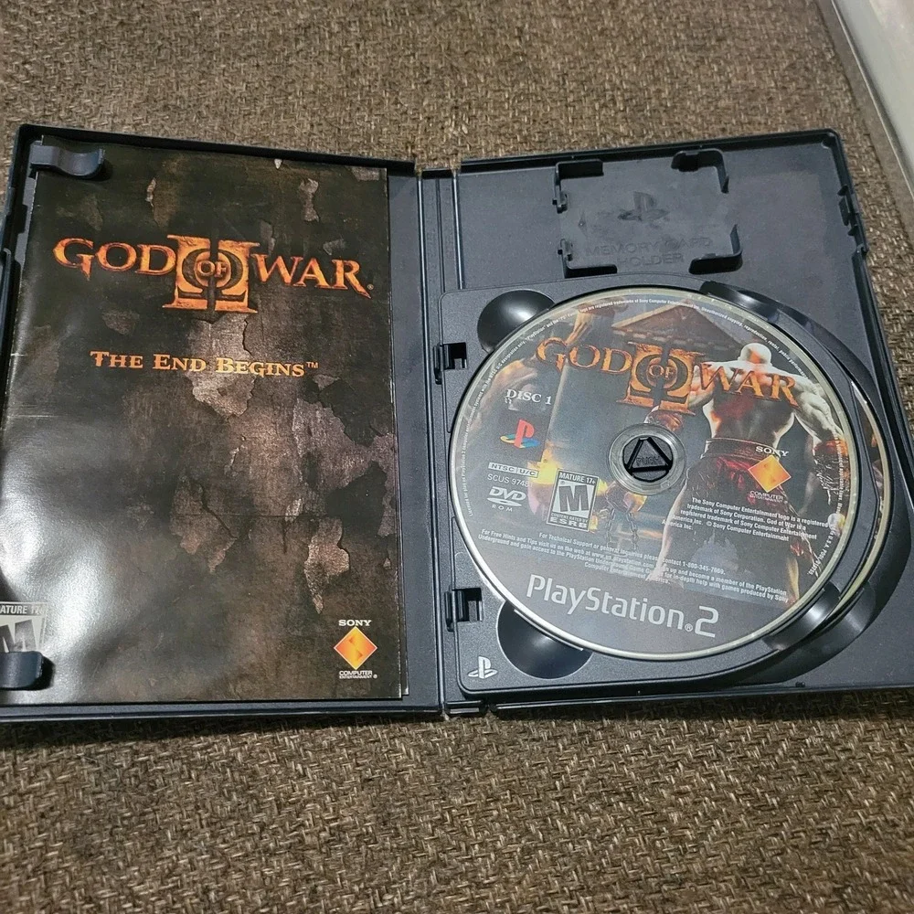 God of War II Two Disc Set PS2 PlayStation 2